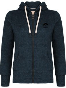Veste vintage zippé à capuche