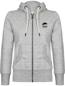 Veste vintage zippé à capuche
