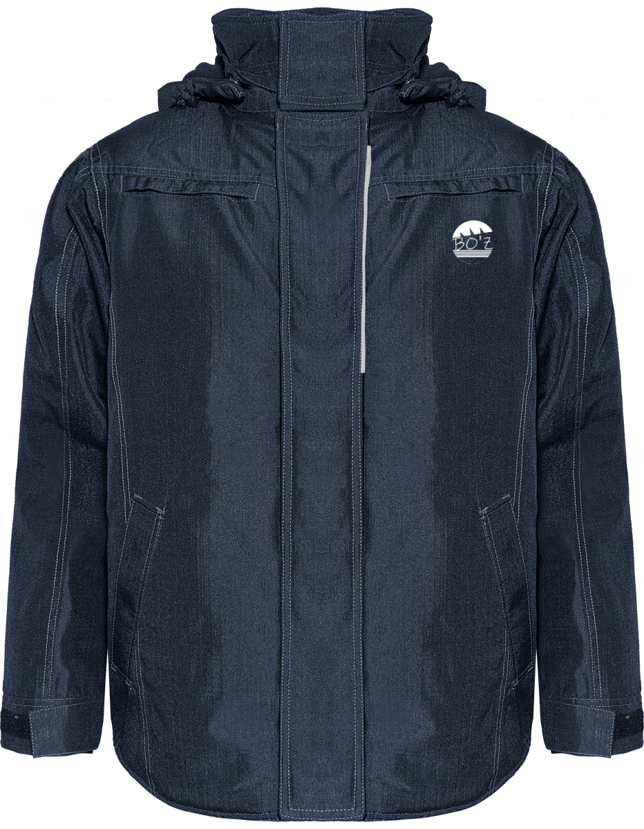 Parka Robuste Effet Denim
