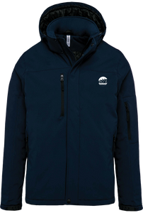 Parka Softshell Doublée à Capuche Amovible