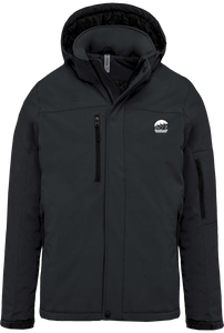 Parka Softshell Doublée à Capuche Amovible