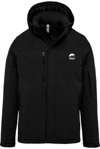 Parka Softshell Doublée à Capuche Amovible