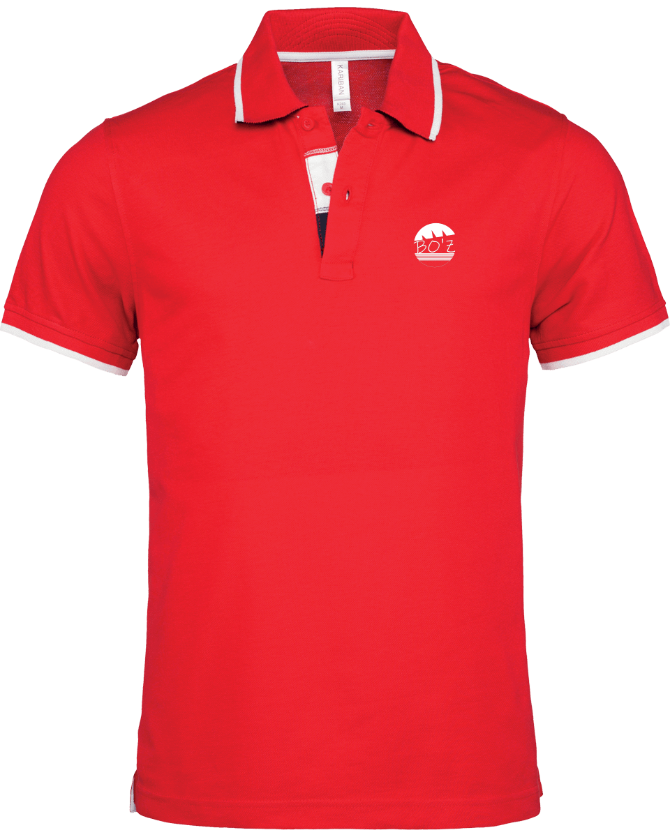 Polo Homme Col Liseré