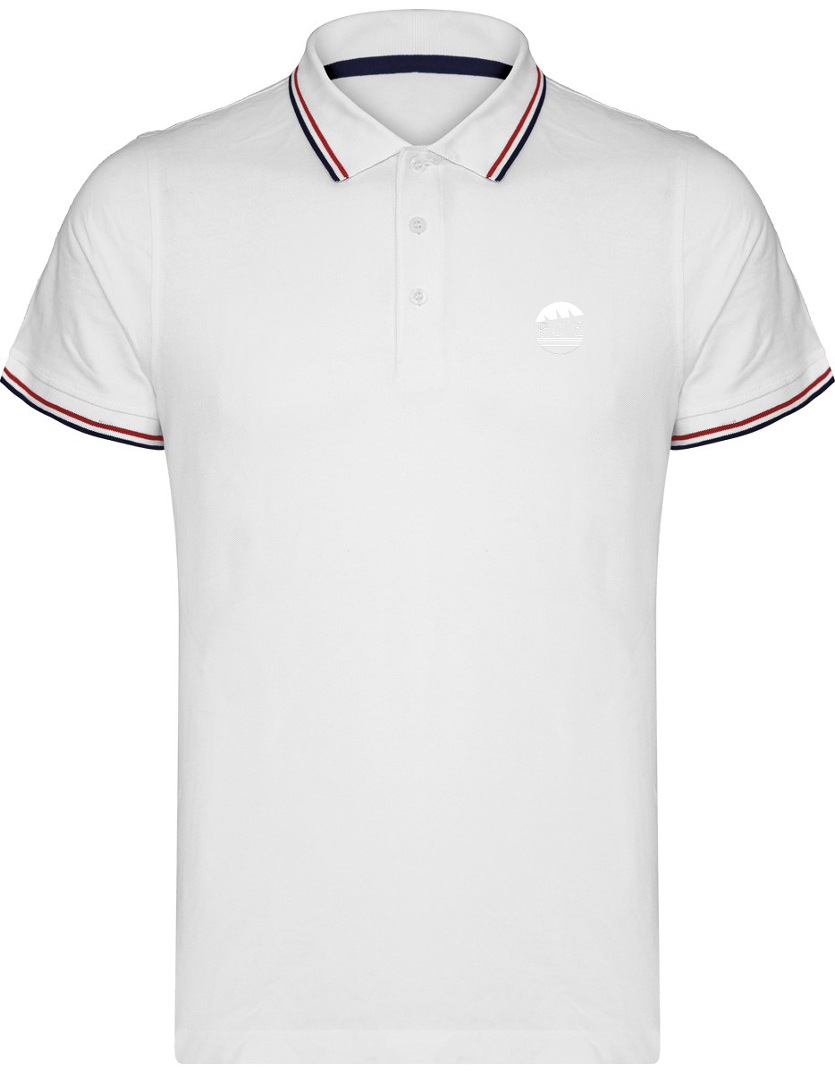 Polo Homme Maille Piquées 2 bandes