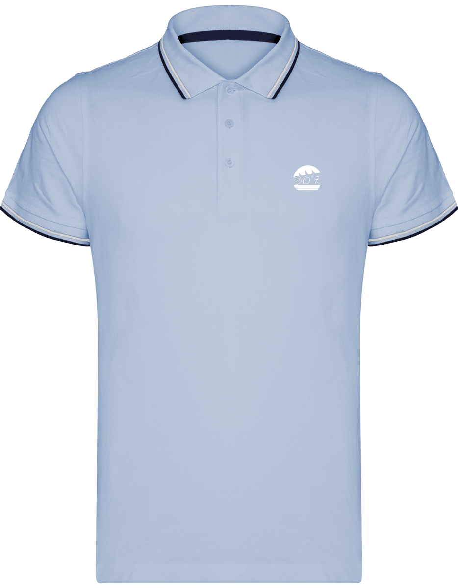Polo Homme Maille Piquées 2 bandes