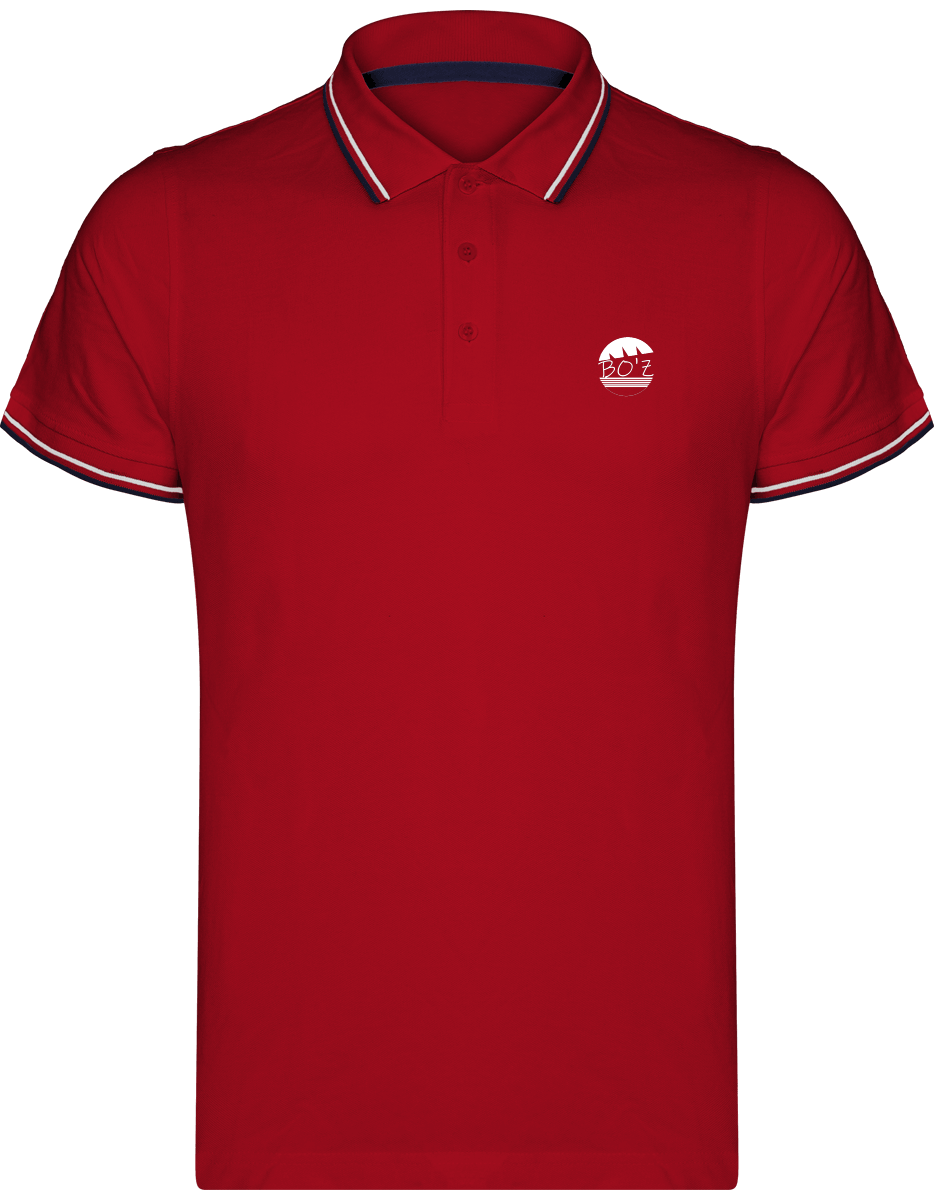 Polo Homme Maille Piquées 2 bandes