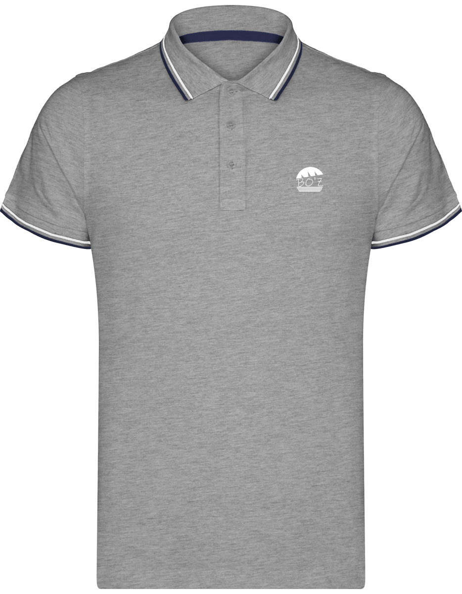 Polo Homme Maille Piquées 2 bandes