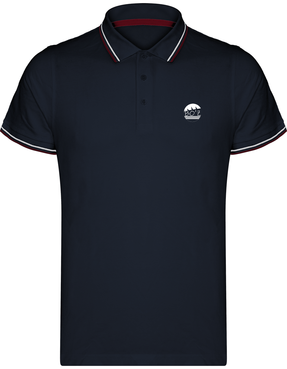 Polo Homme Maille Piquées 2 bandes