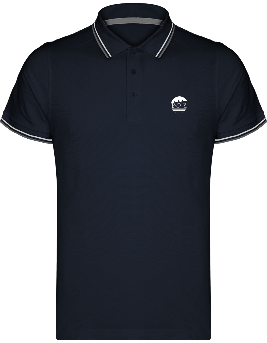 Polo Homme Maille Piquées 2 bandes