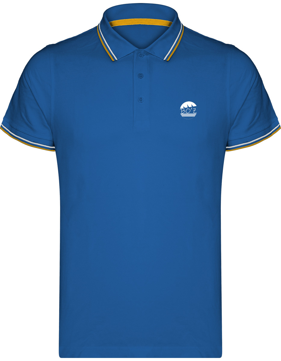Polo Homme Maille Piquées 2 bandes