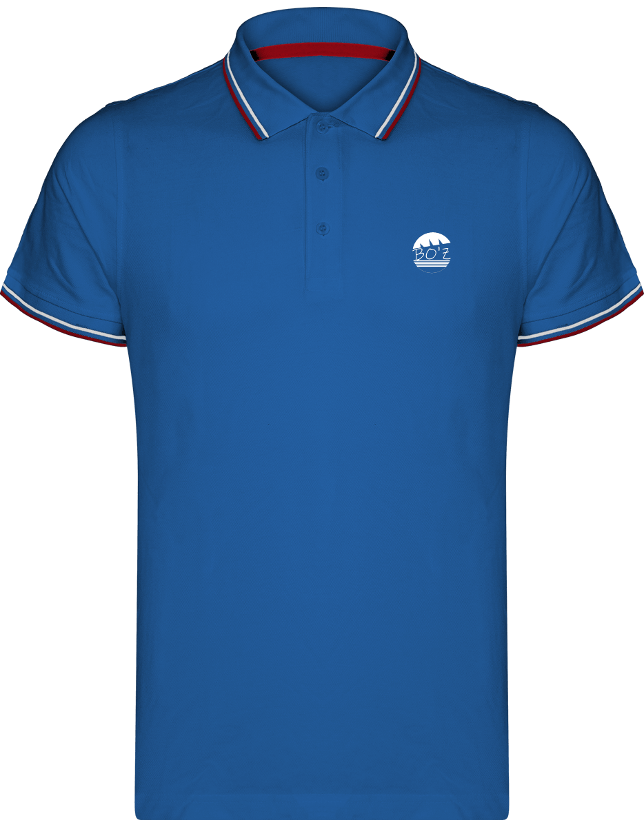 Polo Homme Maille Piquées 2 bandes