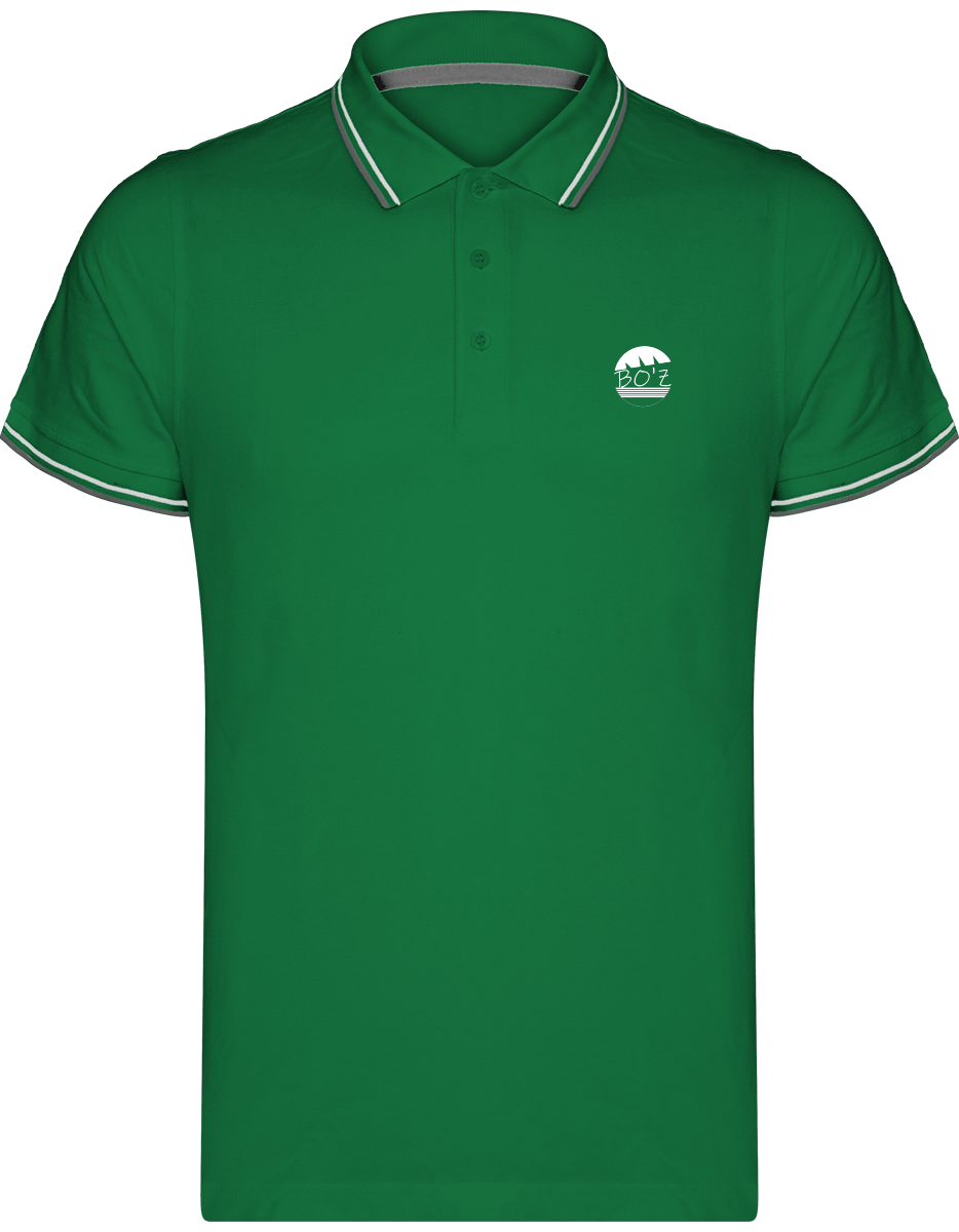 Polo Homme Maille Piquées 2 bandes