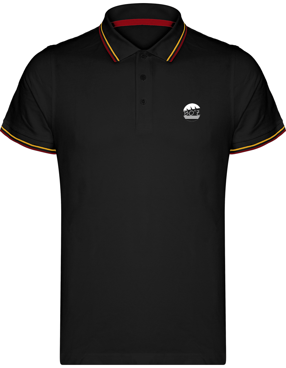 Polo Homme Maille Piquées 2 bandes