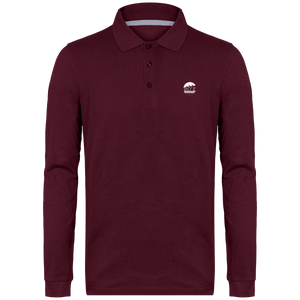 Polo Manches Longues Homme 220 gr couleurs foncé