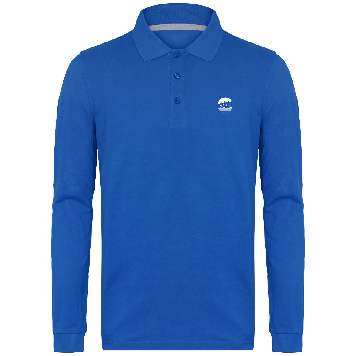 Polo Manches Longues Homme 220 gr couleurs foncé