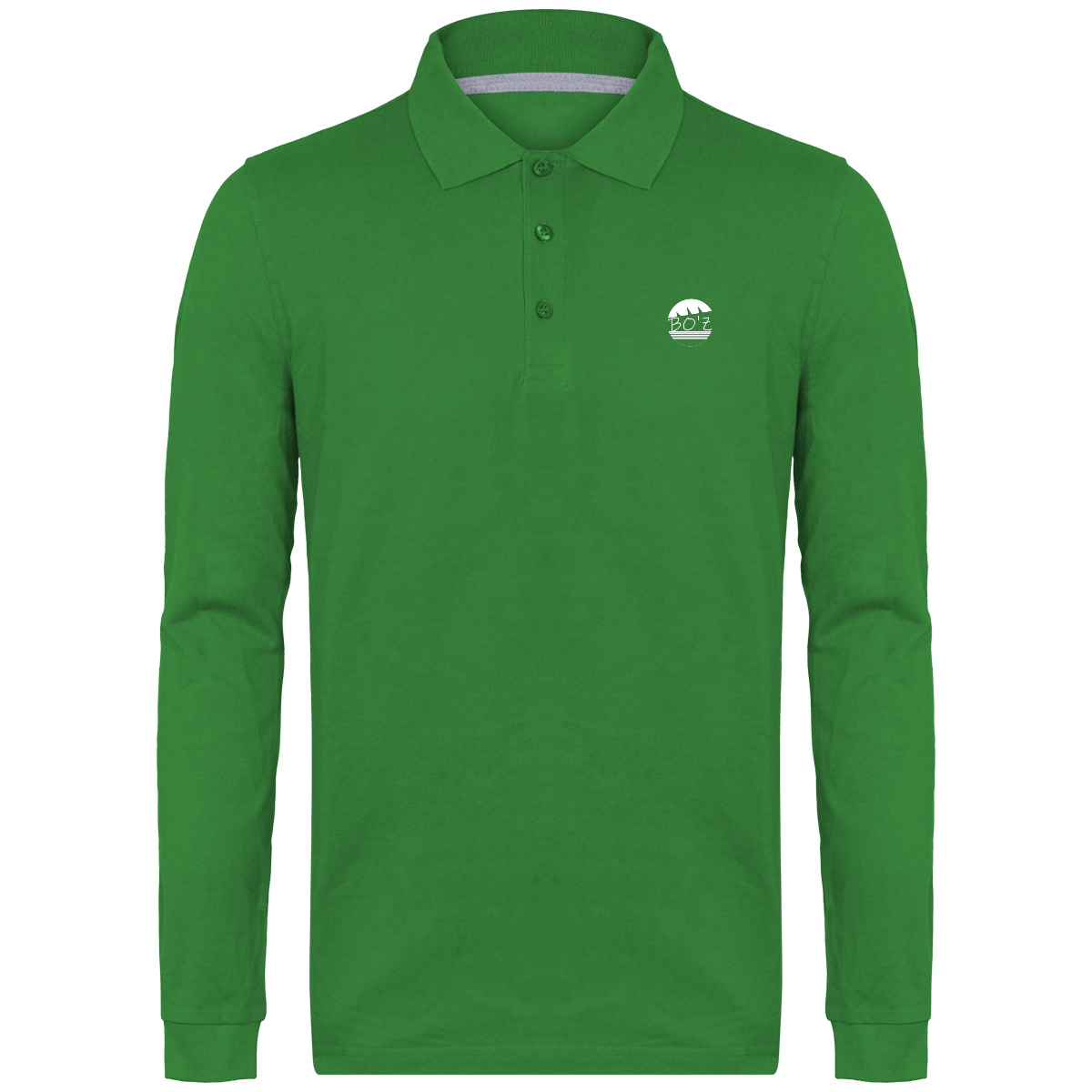 Polo Manches Longues Homme 220 gr couleurs foncé