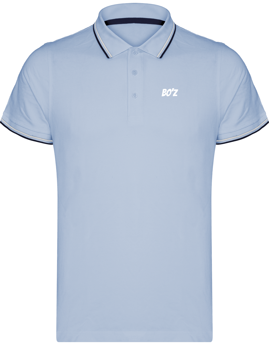 Polo Homme Maille Piquées 2 bandes
