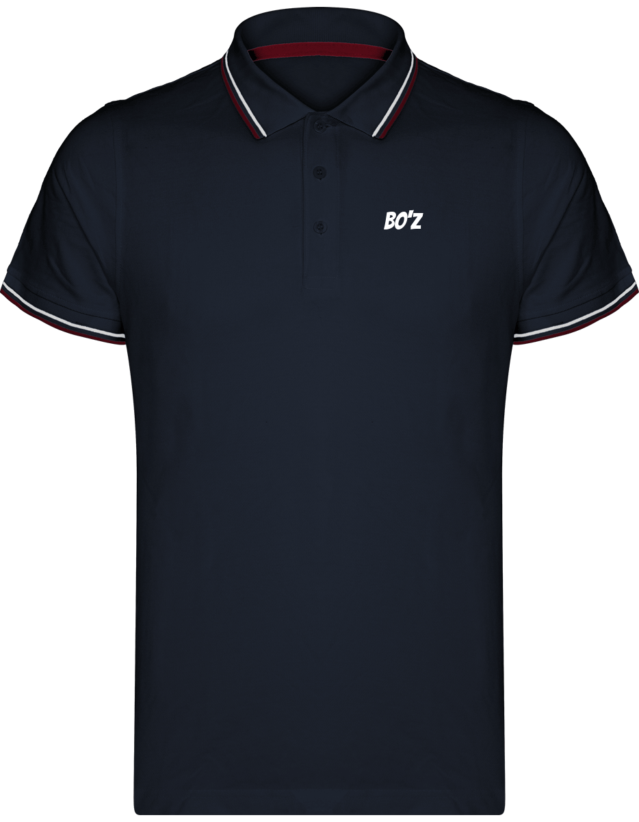Polo Homme Maille Piquées 2 bandes
