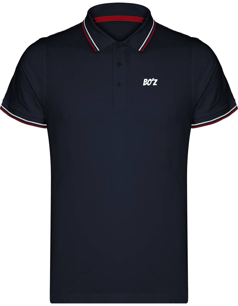 Polo Homme Maille Piquées 2 bandes