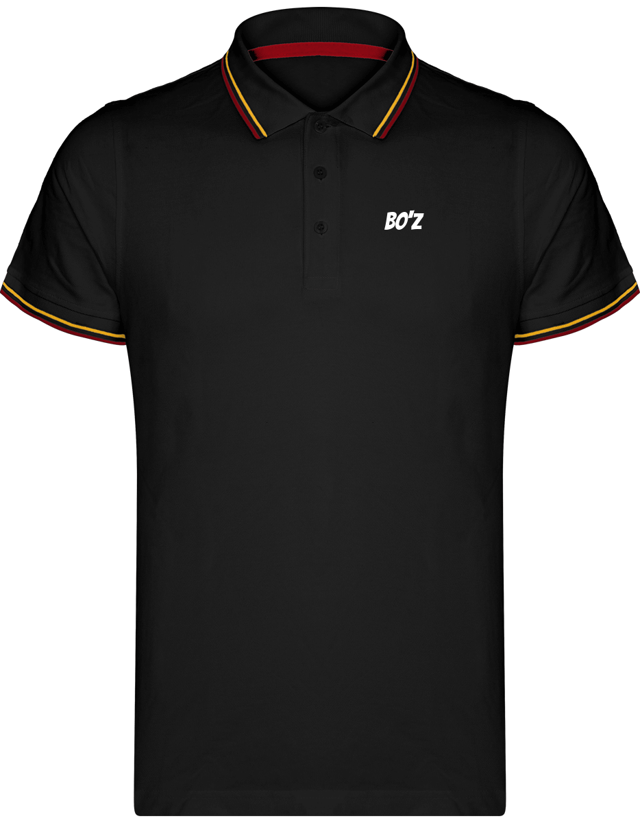 Polo Homme Maille Piquées 2 bandes