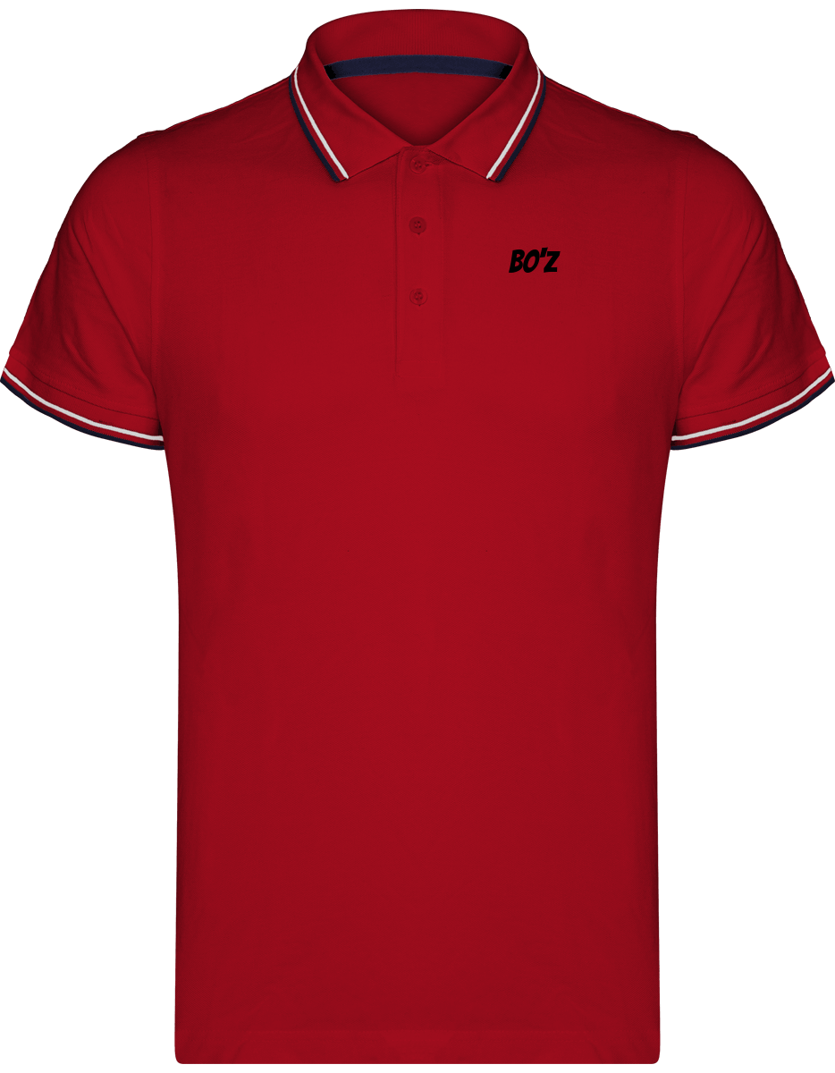 Polo Homme Maille Piquées 2 bandes