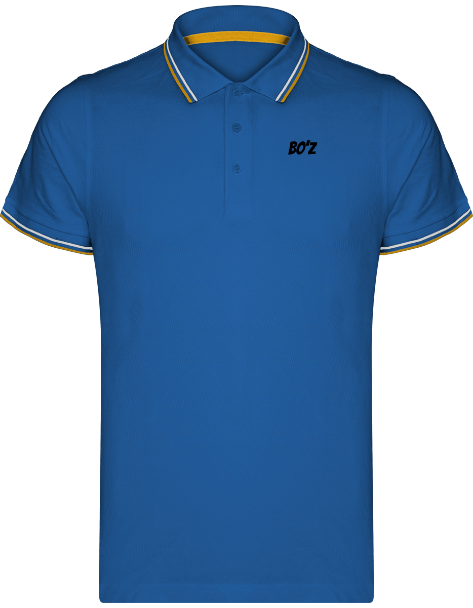 Polo Homme Maille Piquées 2 bandes