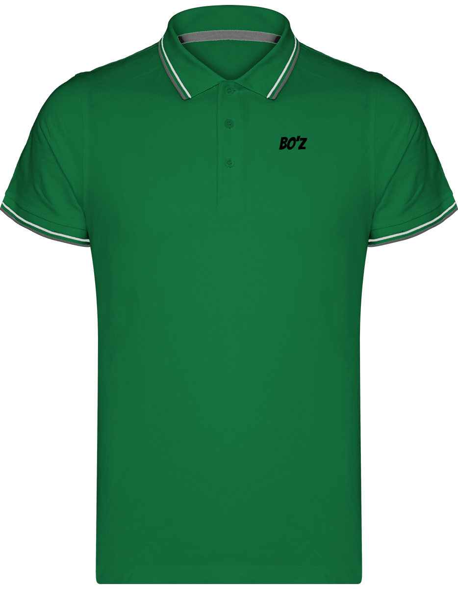 Polo Homme Maille Piquées 2 bandes