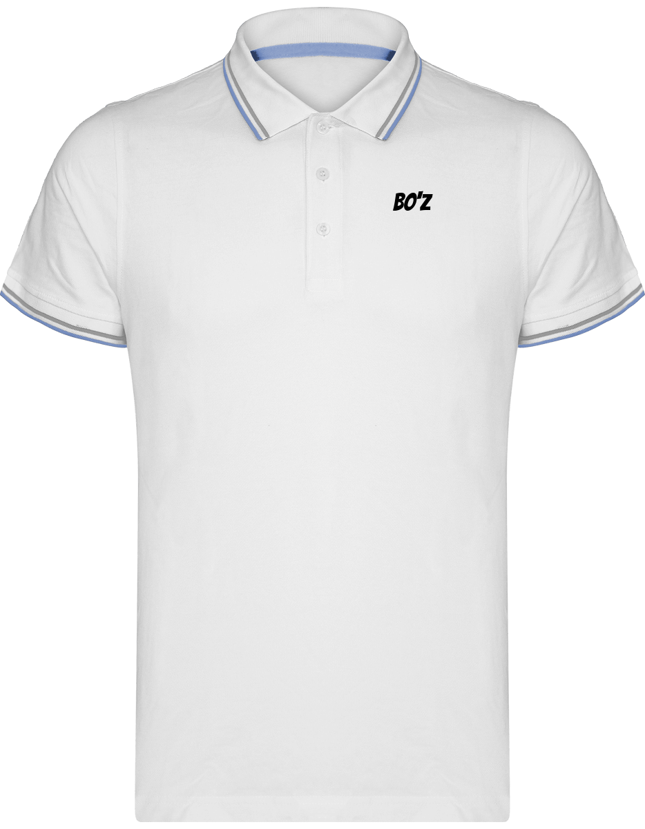 Polo Homme Maille Piquées 2 bandes