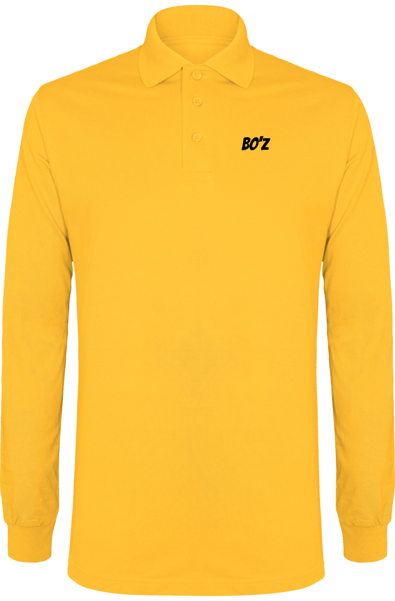 Polo Manches Longues Homme 180g
