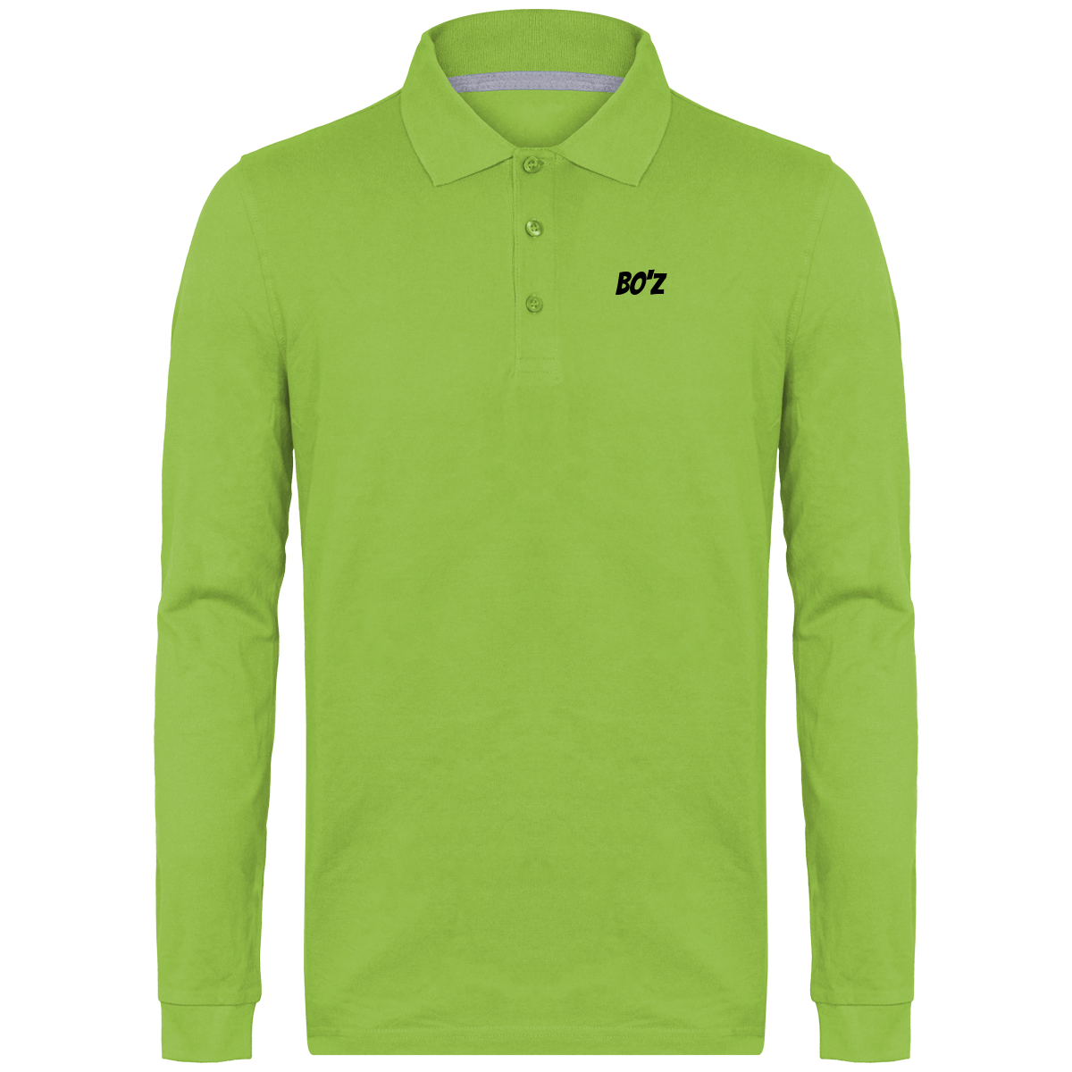 Polo Manches Longues Homme 220 gr