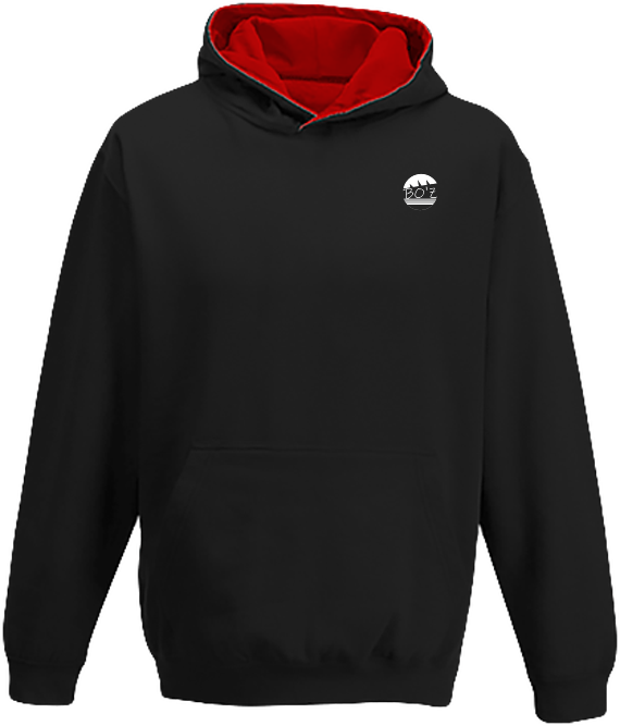 Sweat à Capuche Bicolore