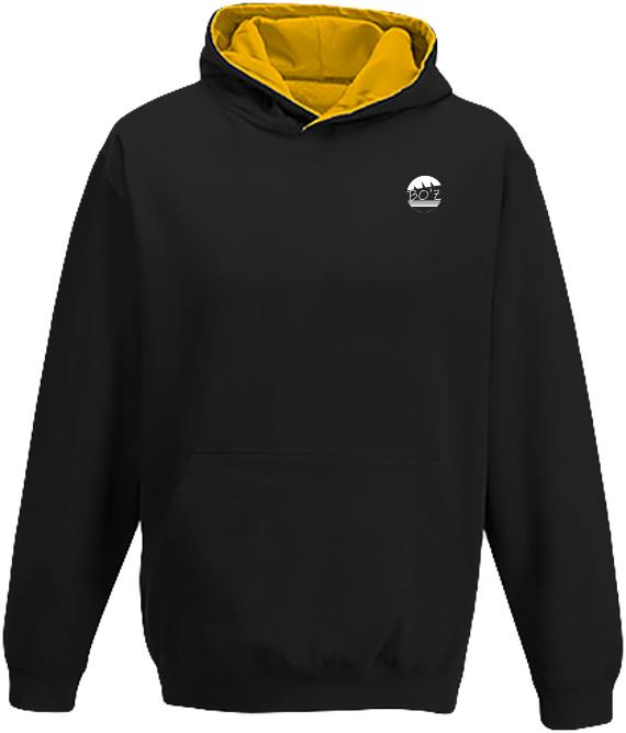 Sweat à Capuche Bicolore