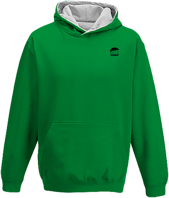 Sweat à Capuche Bicolore