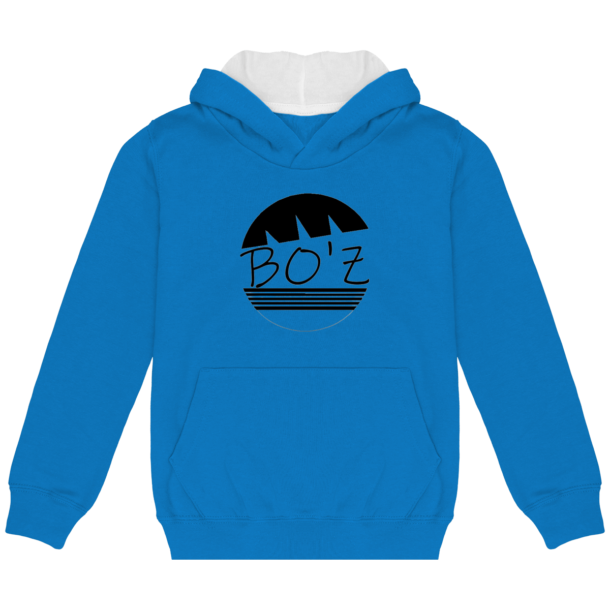 Sweat-Shirt Capuche Contrastée