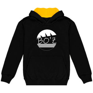 Sweat-Shirt Capuche Contrastée