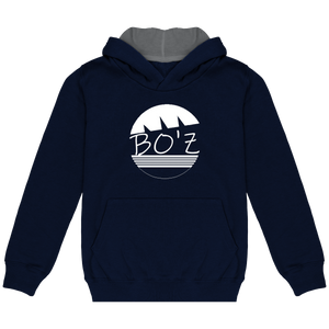 Sweat-Shirt Capuche Contrastée