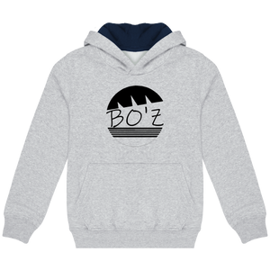 Sweat-Shirt Capuche Contrastée
