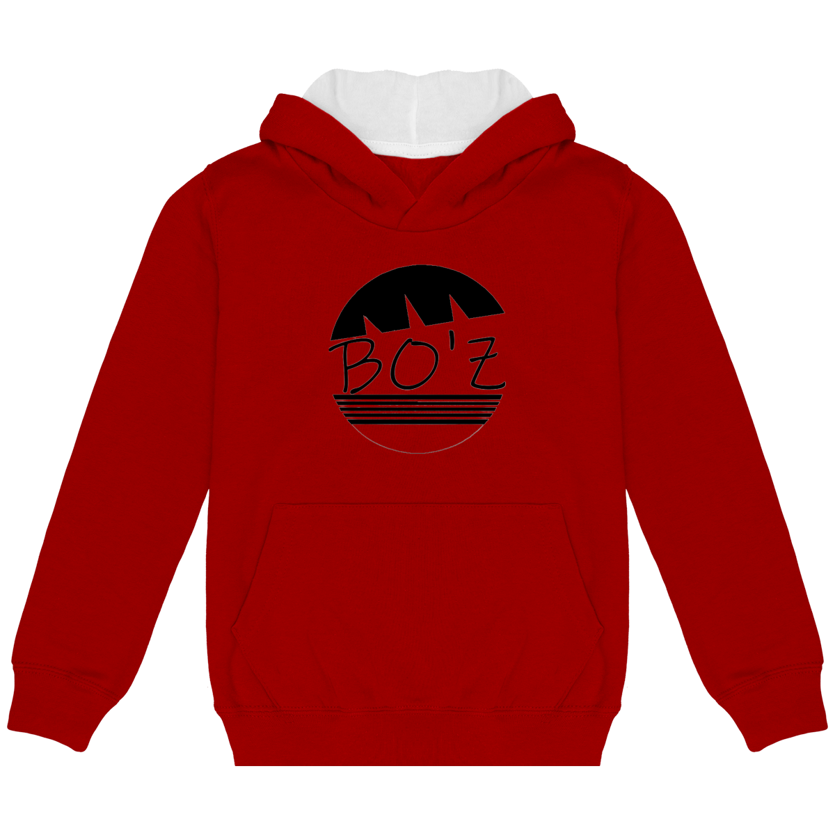 Sweat-Shirt Capuche Contrastée