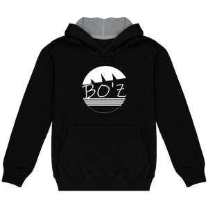 Sweat-Shirt Capuche Contrastée