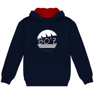 Sweat-Shirt Capuche Contrastée