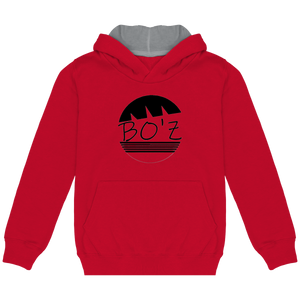 Sweat-Shirt Capuche Contrastée