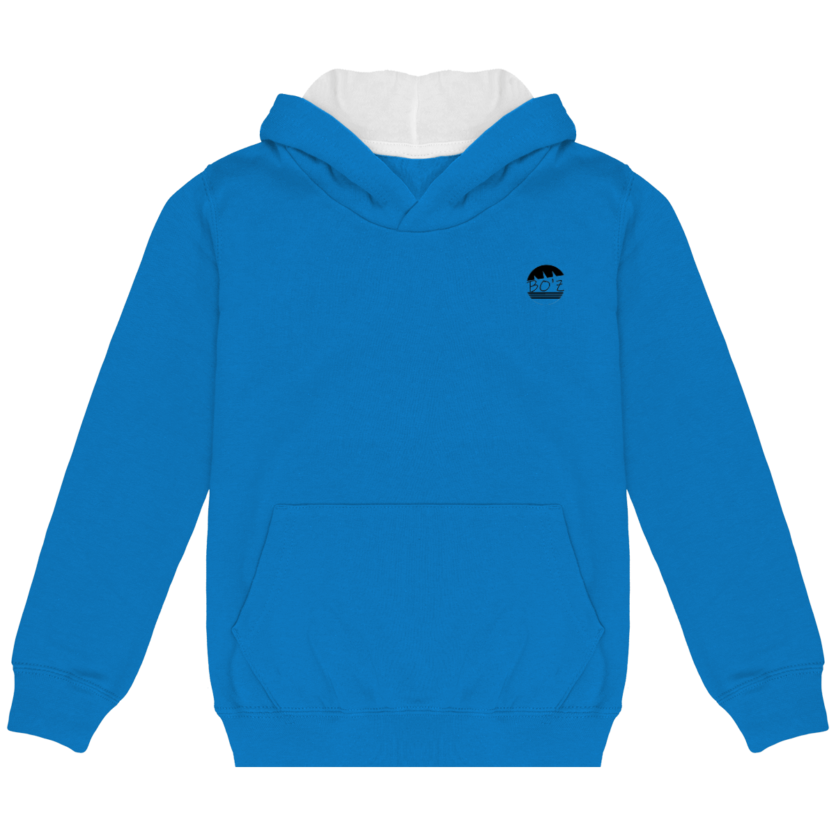 Sweat-Shirt Capuche Contrastée