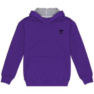 Sweat-Shirt Capuche Contrastée