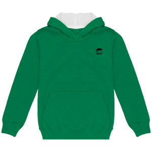 Sweat-Shirt Capuche Contrastée