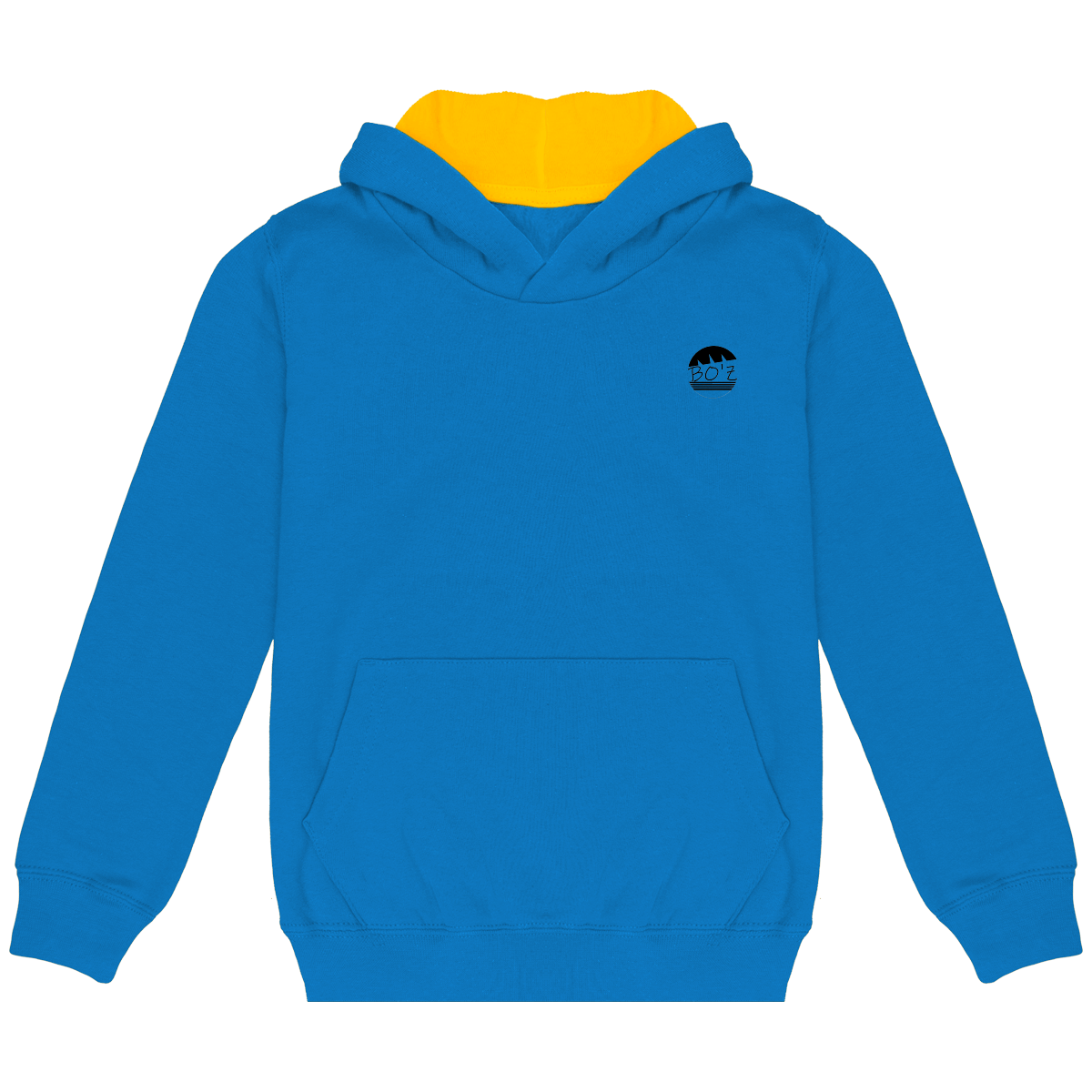 Sweat-Shirt Capuche Contrastée