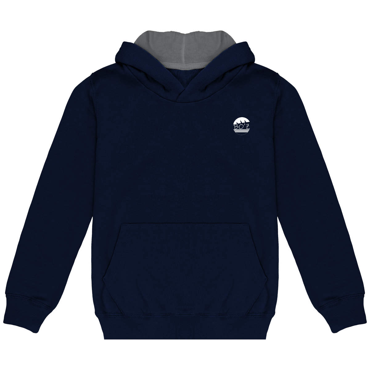 Sweat-Shirt Capuche Contrastée