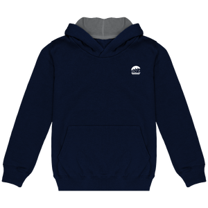 Sweat-Shirt Capuche Contrastée
