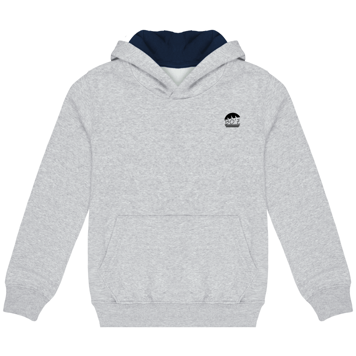 Sweat-Shirt Capuche Contrastée