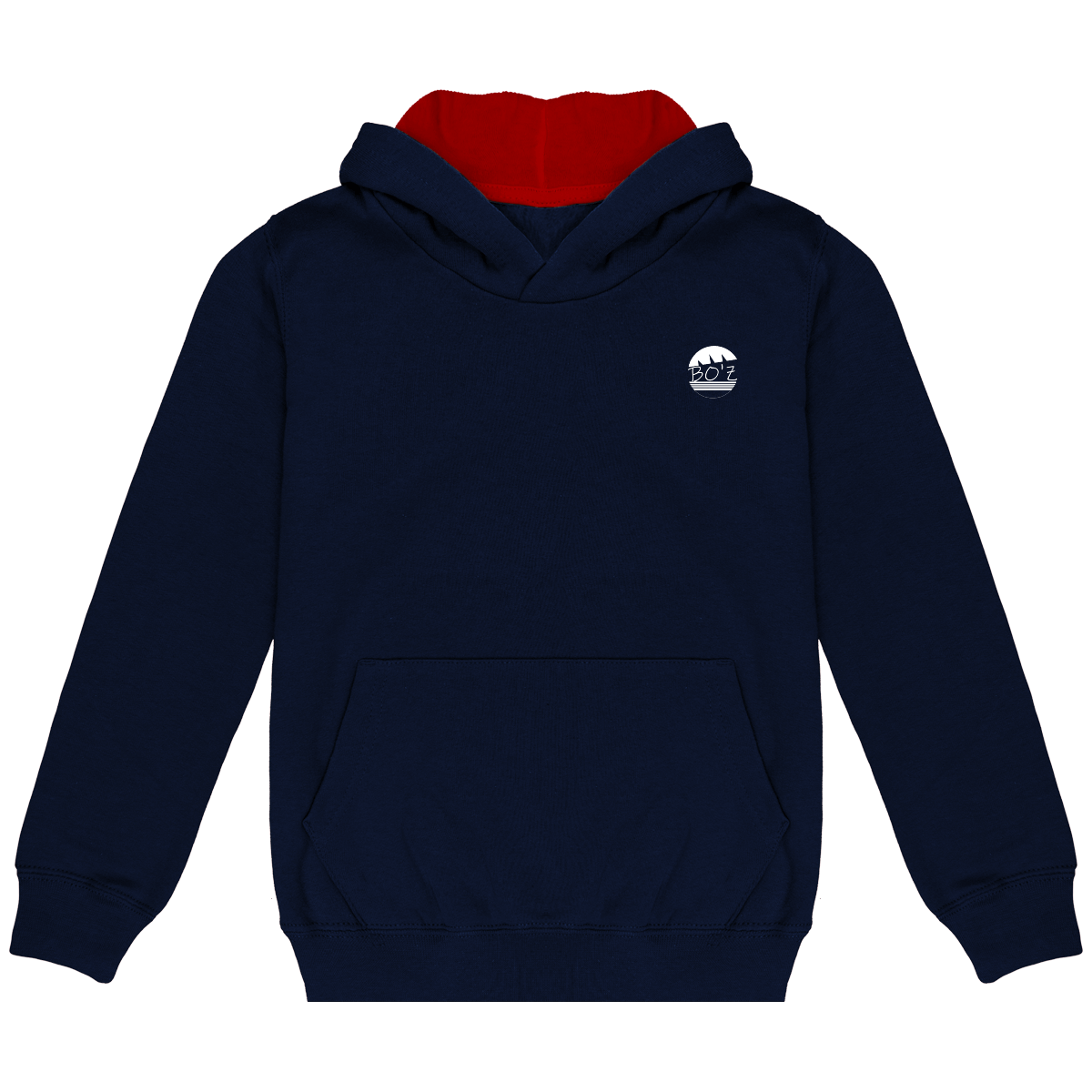 Sweat-Shirt Capuche Contrastée