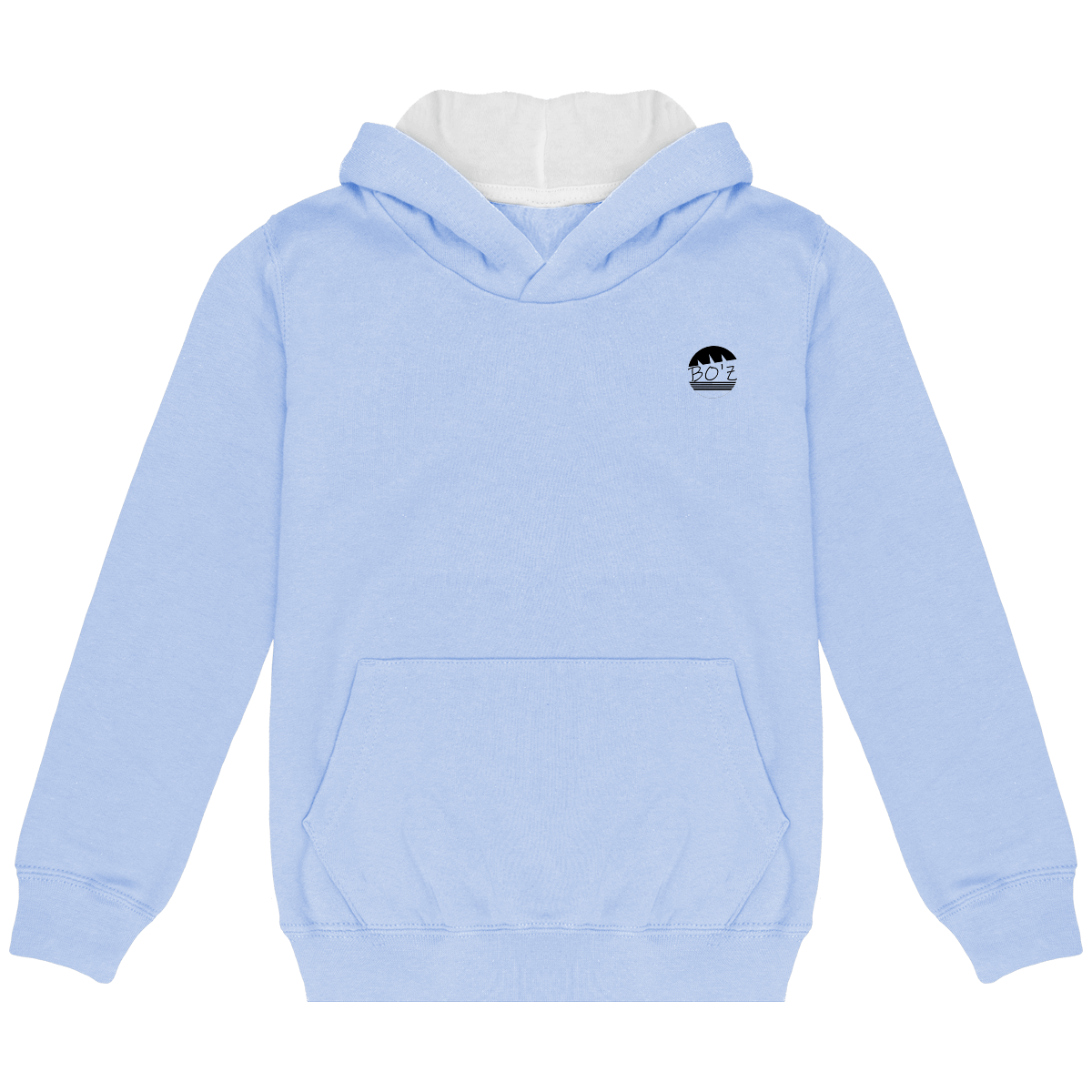 Sweat-Shirt Capuche Contrastée
